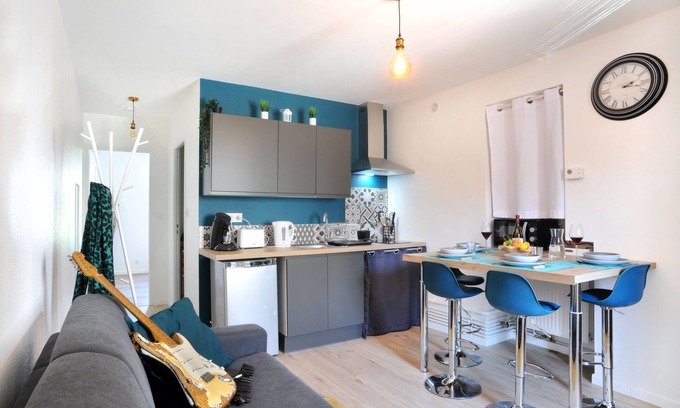 Faubourg-Raines Apartment | T2 La Gastronome at the foot of downtown Dijon