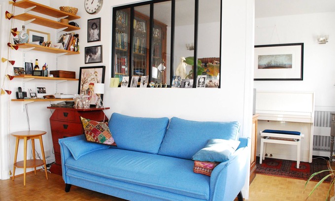 Fontenay-aux-Roses Apartment | T4 Cosy Lumineux au Calme au 4e Étage, vue Panoramique