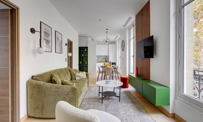 Quartier de la Plaine-de-Monceaux Apartment | TBS 290 - Superb elegant apartment in Paris