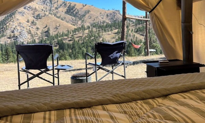Conner RV Rental | Tent #2 | Oxen-Le-Fields Montana