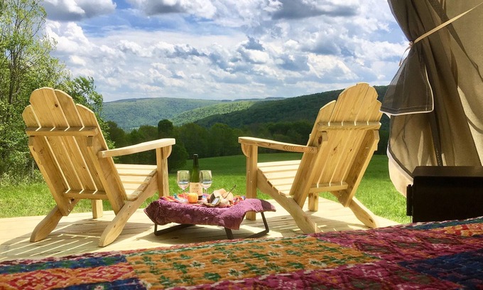 Warnerville RV Rental | Tentrr Signature Site - Calico Ridge, Sap Bush Hollow