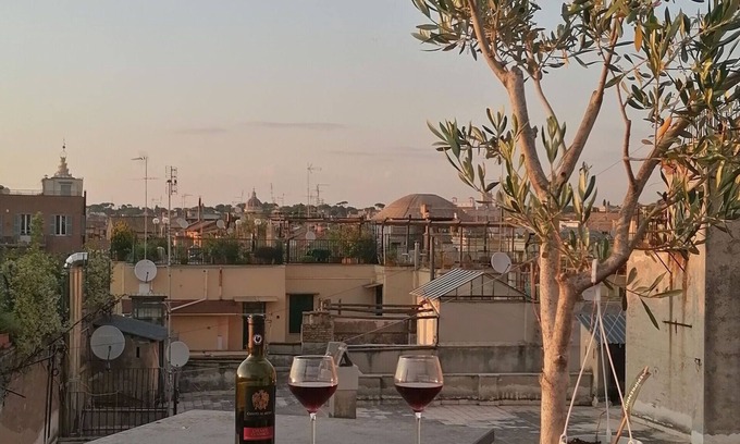 Rione XI Sant'Angelo Apartment | Terrace on the Monuments of Rome by BelcantoVillas