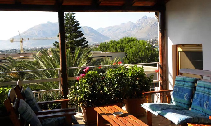 Casteldaccia House | Terrace Suite: Your Fantastic Holiday in a Quaint Village with Mountain View!