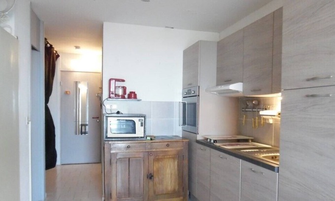 La Cote Radieuse Apartment | Terrasses du Levant Studio Cabine Face mer