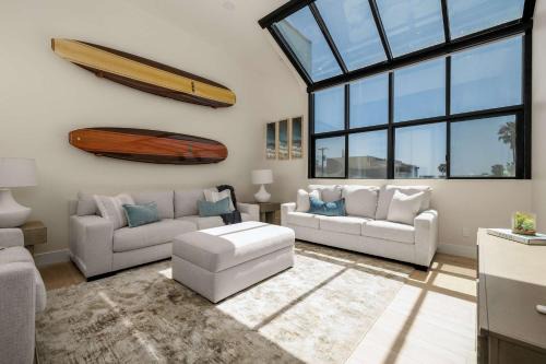 Beach Barber Tract House | The 357 Beach Pad, Renovated, Refined, Steps from the Surf!