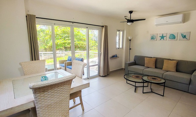 Cabarete Condo | The Beach is my Happy Place - Beachfront Condo with AC and Oceanview