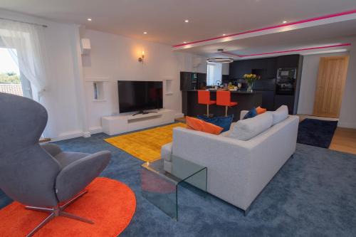 Sewerby Apartment | The Hayloft, Sewerby, Bridlington, Wi-Fi & Parking