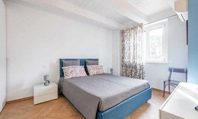 Fano Apartment | The Marina Apt at 300m from the sea! Patio & Parking