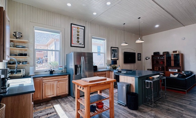 Canon City House | The Power Plant near historic Main St, Train Depot and Ark. River. Pet friendly!