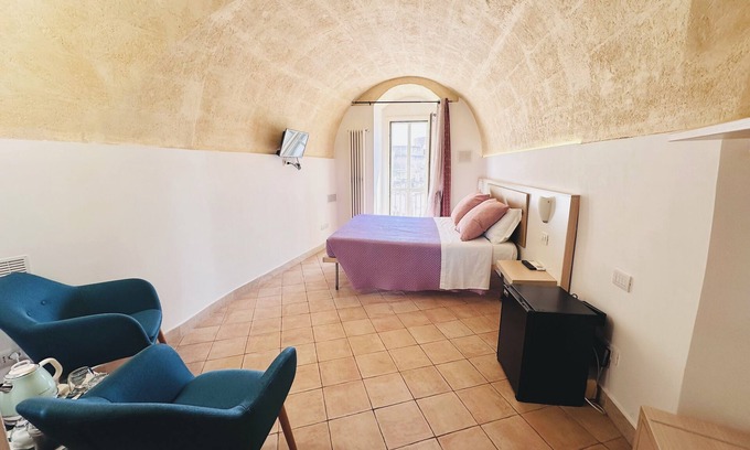 Matera Hotel | The Smile of the Sassi Rooms. Idris Superior Deluxe on Sassi view.