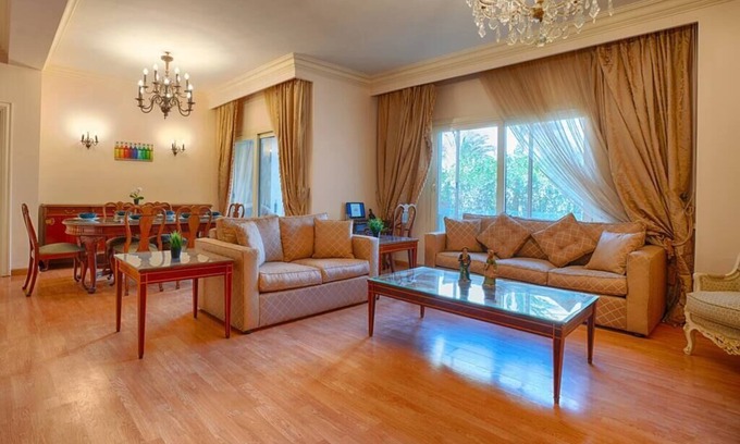 New Cairo Apartment | The Suite, Palm Hills - V1811, Residential Suites near AUC by ELEGANT
