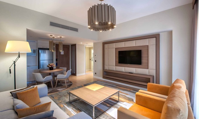 Bagcilar Apartment | The Superior Living Batisehir One Bedroom Apartment with Balcony