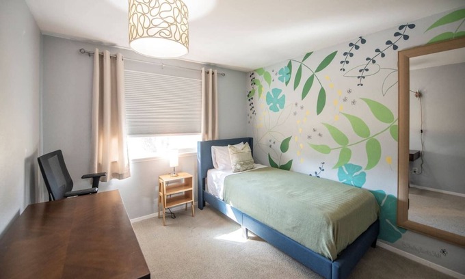 West Valley House | The Wildflower - floral inspired duplex unit!