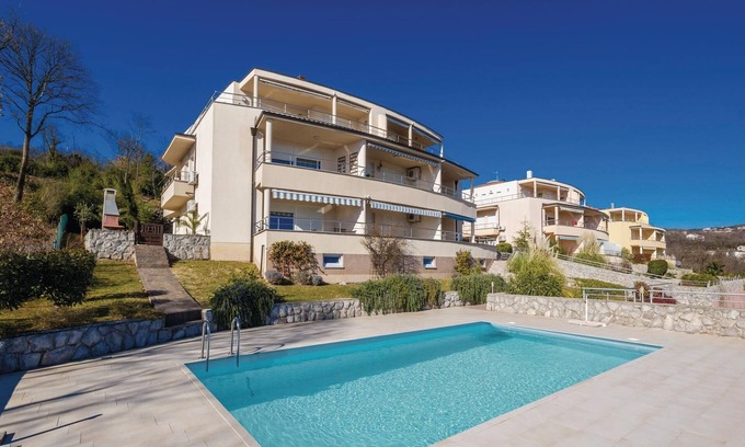 Volosko Apartment | This beautiful vacation apartment with a magnificent view of the sea and the Kvarner Bay, is located
