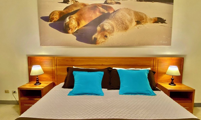 Puerto Ayora Apartment | This two-bedroom is a perfect island getaway.