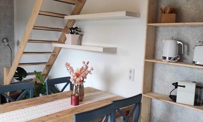 Plau am See Cottage | Tiny farm Plau apartment with tiny house charm with animals near Plau am See