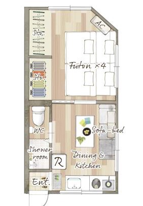 Kitakoiwa Apartment | tkm北小岩1丁目101