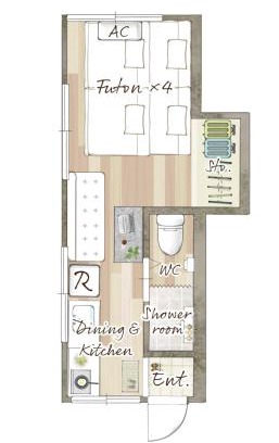Kitakoiwa Apartment | tkm北小岩1丁目103