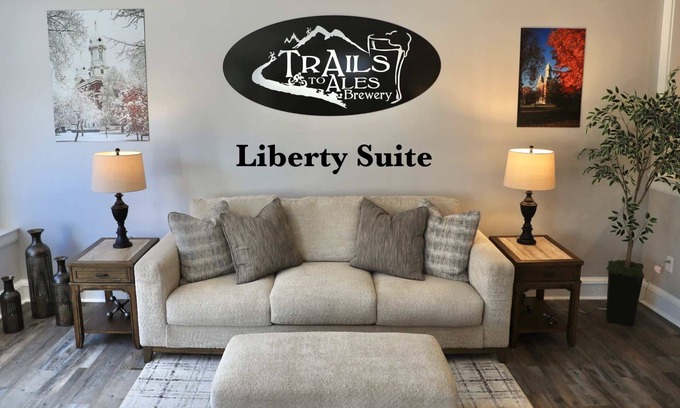 Franklin Apartment | Trails to Ales Liberty Suite 1