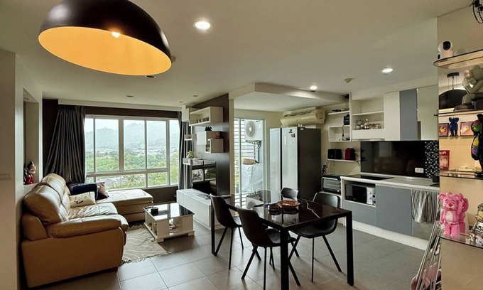 Kathu Condo | Tranquil 2-bedroom condo with AC and WiFi for a relaxing stay