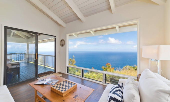 Waipio Cottage | Tranquil Ocean View Cottage: Your Idyllic Escape at Waipio Valley, Big Island HI