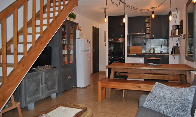 Vielle-Aure Apartment | Triplex apartment refurbished Saint Lary
