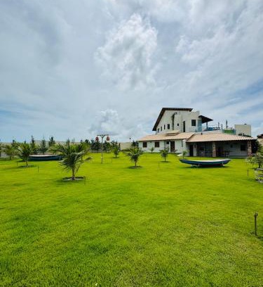Coqueiro House | Triplex frente mar, com rooftop, piscina e jacuzzi!