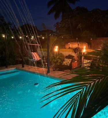 Puerto Nuevo House | Tropicoco Pool House Steps From The Beach