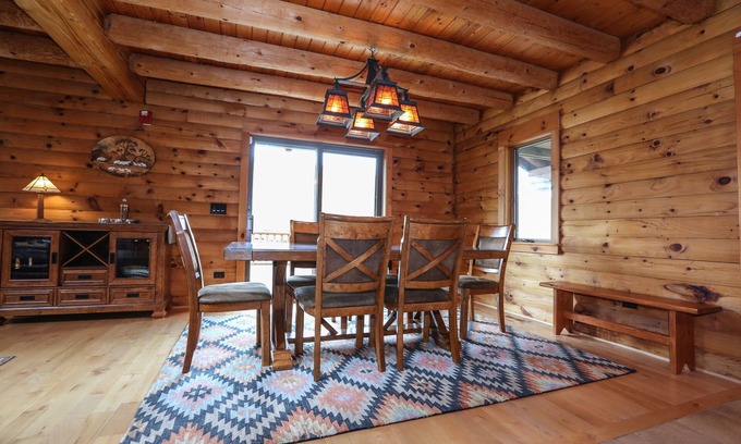 Naples Cabin | True Log Cabin Living at Bristol Mountain - Cabin Culture UNIT B