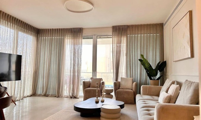 Tel Aviv Promenade Apartment | Trumpeldor sea view with Balcony