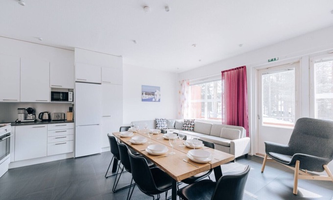 Sirkka Apartment | Twin Haven – Modern 2-Unit Retreat up to 16 people