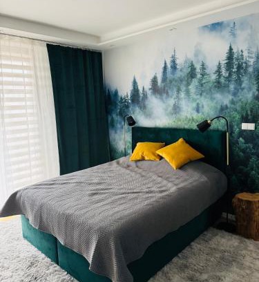 Nowa Huta Apartment | Twoje prywatne SPA - jacuzzi, sauna, tężnia solankowa