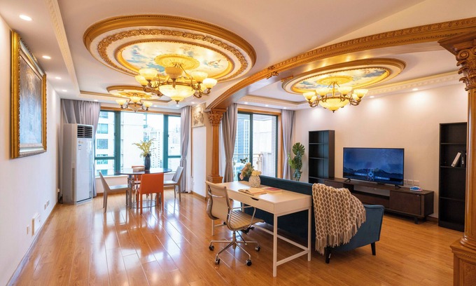 Xujiahui Bed & Breakfast | Tyms Xujiahui Modern 2BR APT