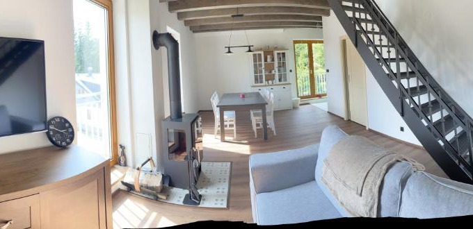 Dolni Morava Apartment | U Králíka, apartmán H, 3 samostatné ložnice - mezonet, 3 vlastní parkovací místa, v klidu, přitom v centru zábavy