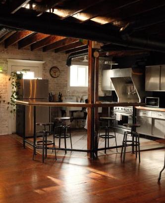 Walkerville Apartment | Unique 2-BDR Historic Warehouse Loft with Terrace ! ! !