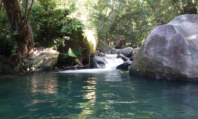 Diwan House | Unique holiday home with private waterfalls and swimming pool right by your deck