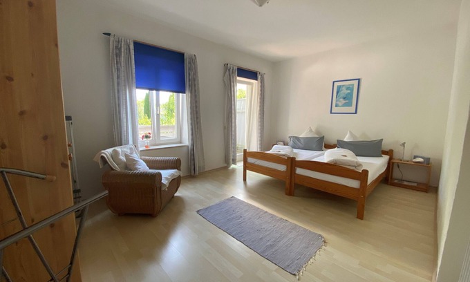 Bad Toelz Apartment | Vacation apartment Am Franziskanergarten "Apartment Benediktenwand", with balcony