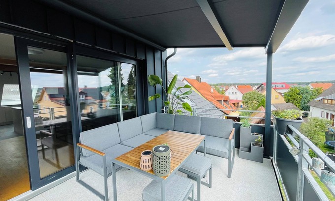 Allersberg Apartment | Vacation in the Franconian Lake District. Modern and light-flooded apartment.