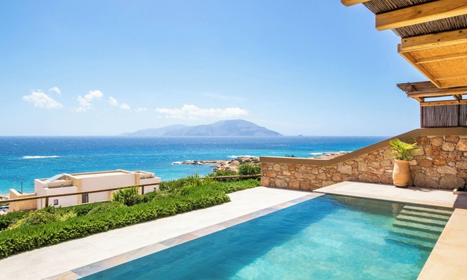 Karpathos Villa | Vala Luxury Villa A - Private pool & 200m to Beach