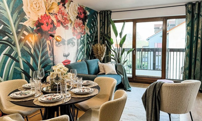 Landsberg am Lech Apartment | Valemi: LuxBohoChic I TopLocation I Parking I Balcony