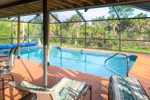 Venice Groves House | Venice Home with Private Pool, 7 Mi to Beach!