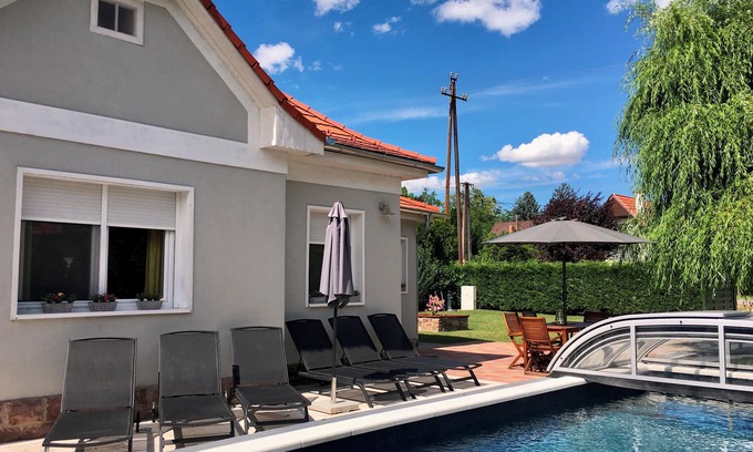 Alsóörs Villa | Vento Balaton - w/heated pool