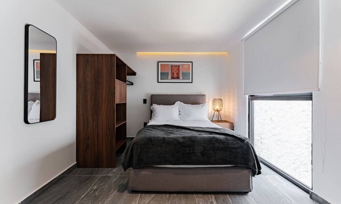 Santa Maria la Ribera Apartment | VH | Cálido depa Sta Ma la Ribera 1 BR + gym | 132