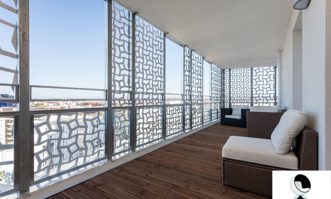 Port Marianne Apartment | View & terrace XXL Montpellier Port Marianne