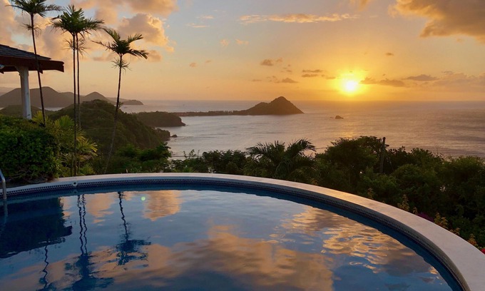 Saline Point Villa | Villa Albatross Nest with Stunning Panoramic Sea View