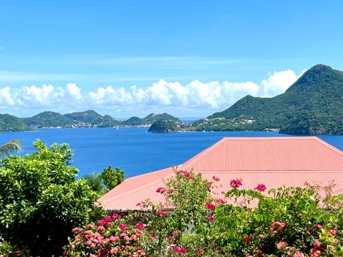 Grand Anse Villa | Villa Bambou, vue mer, panorama sur la baie des Saintes