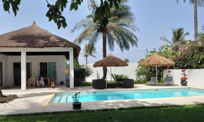 Cap Skirring Villa | Villa Cap Ouest Piscine Grand Jardin à 2 Pas de L'océan