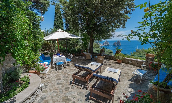 Marina Piccola Villa | Villa Carola Capri - Luxury villa with pool