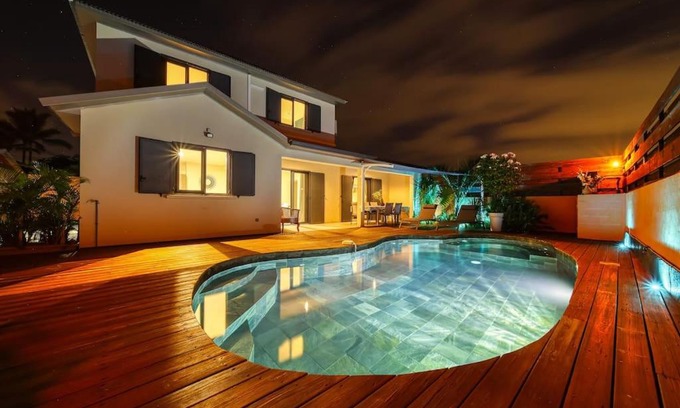 Concession Conde Villa | Villa Castors - 3 étoiles - 8 Voyageurs - Piscine chauffée