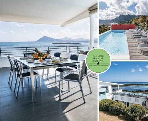 Le Morne Villa | Villa Dabbadia, une vue unique et spectaculaire